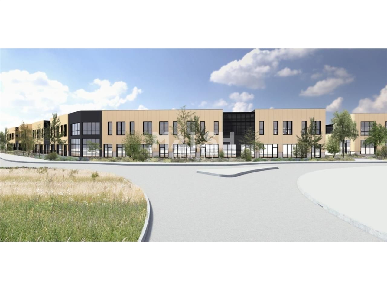 Au sein d'un programme mixte neuf avec des presta