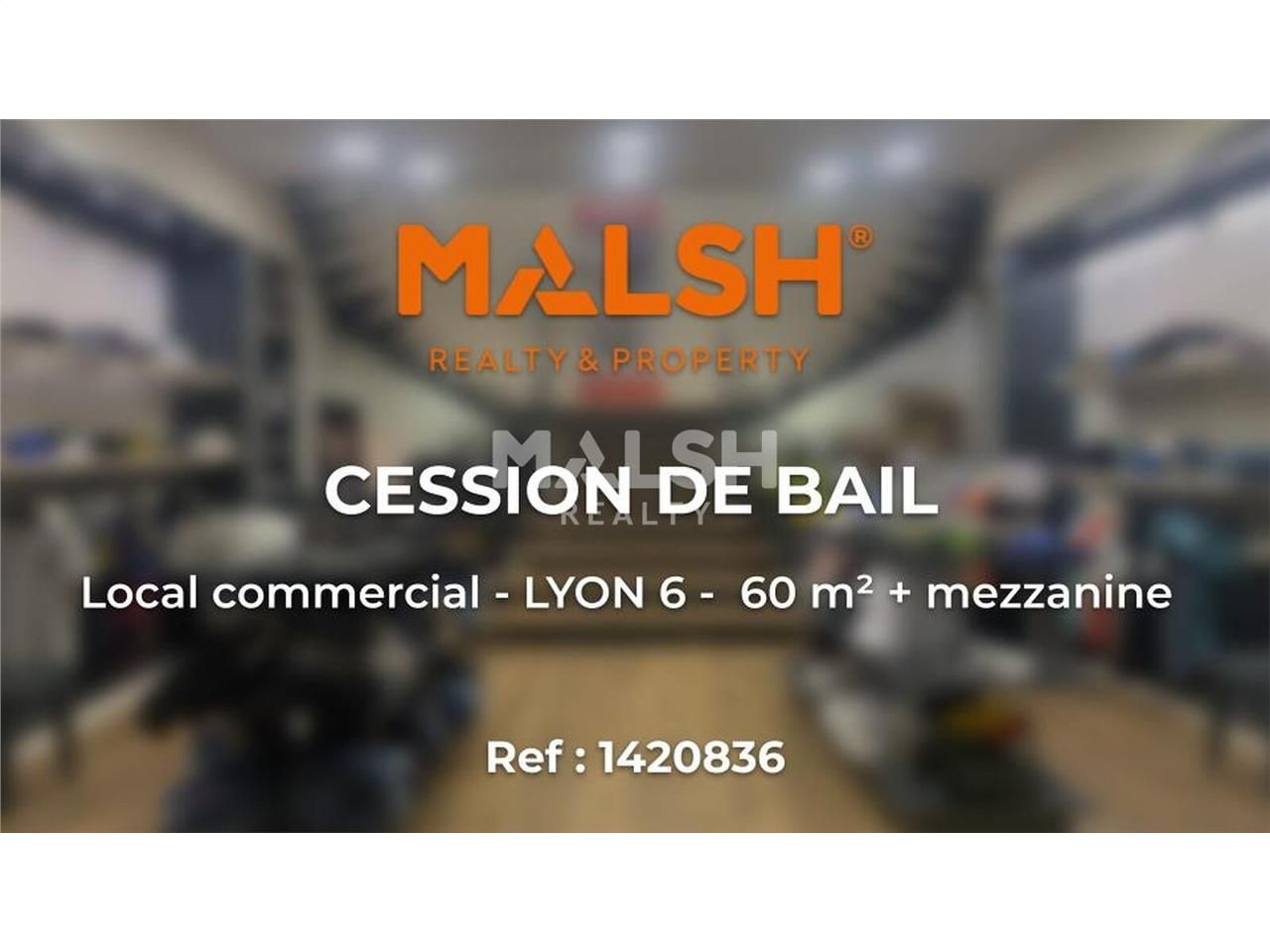 Nous vous proposons la cession de bail d'un local