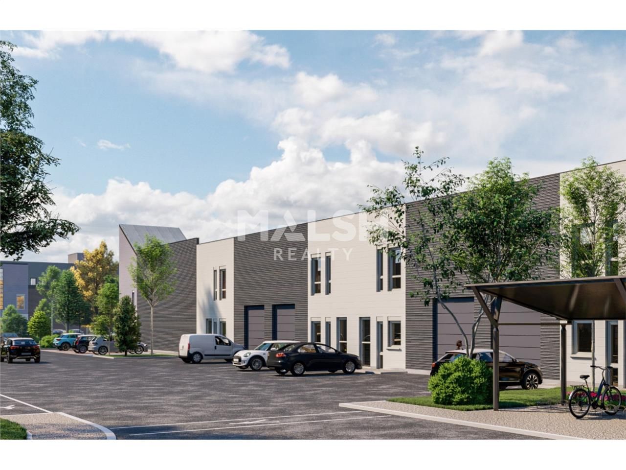 Au sein d'un nouveau parc d'activités composé de 