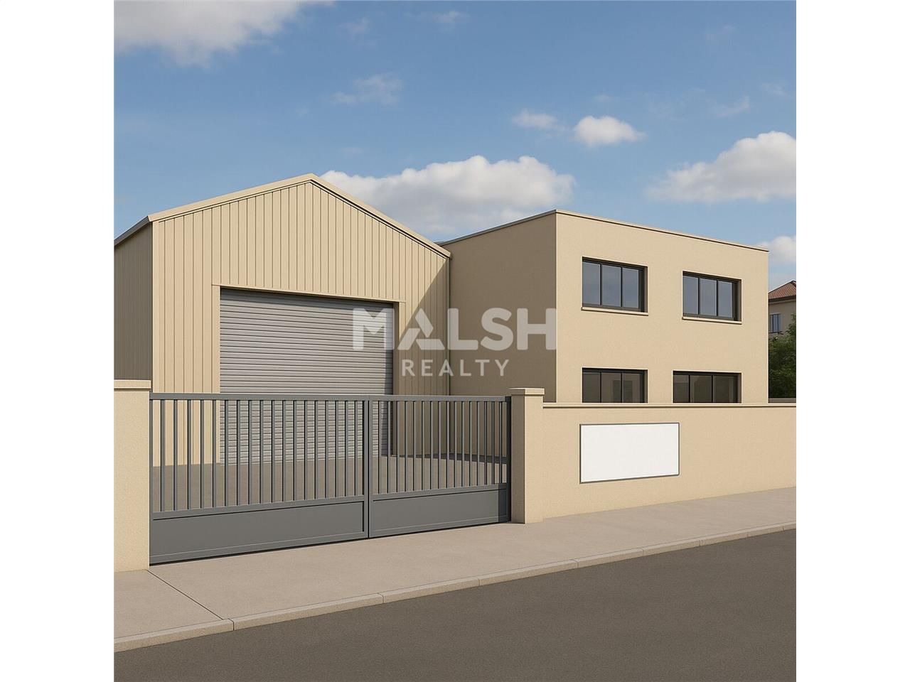 Sur un terrain indépendant de 3 648 m², nous vous