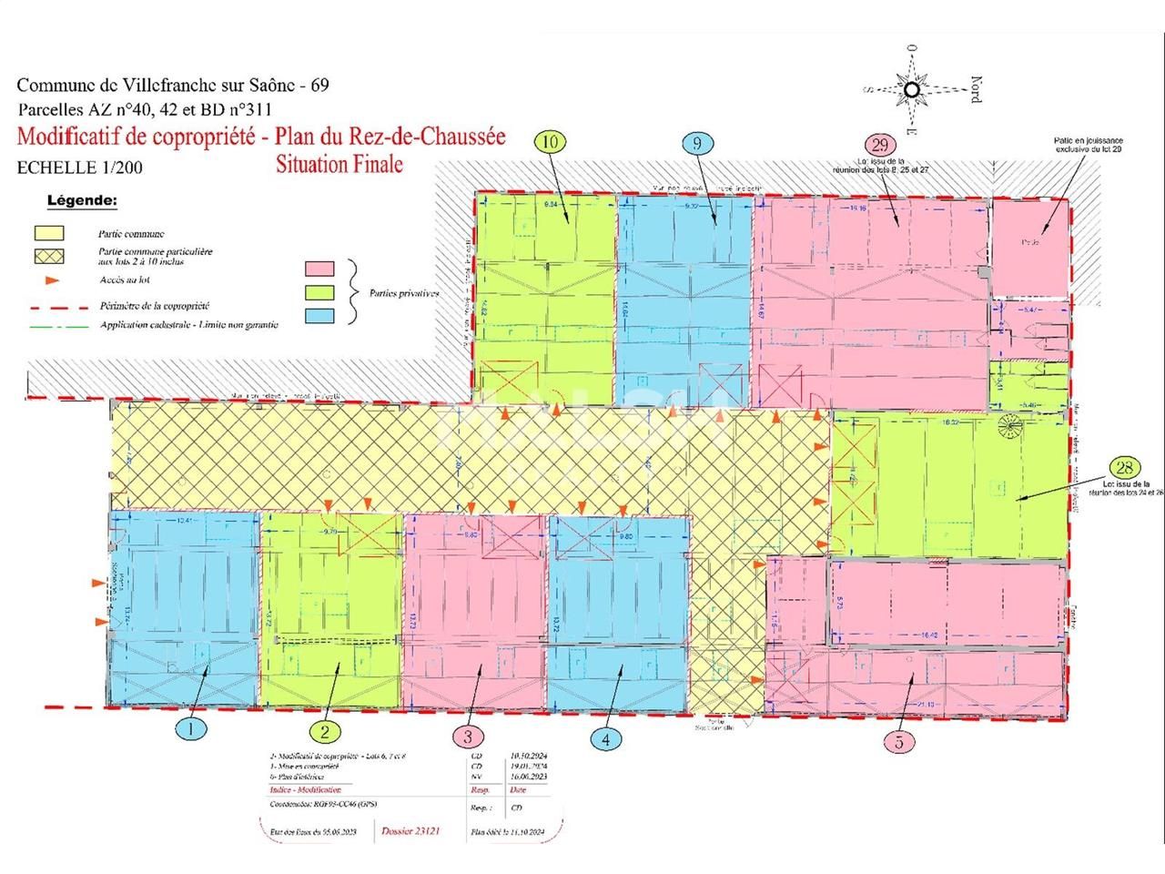 Vente entrepots 436 m² divisibles à partir de 207 m²