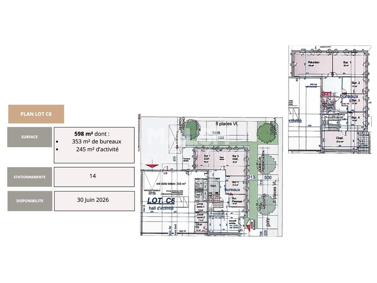 Au sein d'un parc d'activités à Saint-Priest, nou