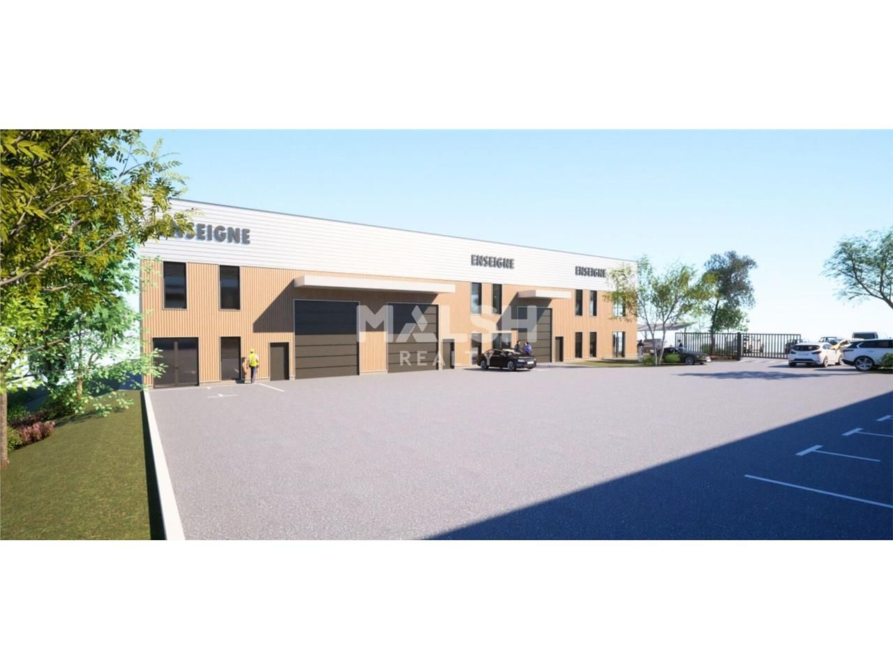 Au sein d'un nouveau parc d'activités à Saint-Pri