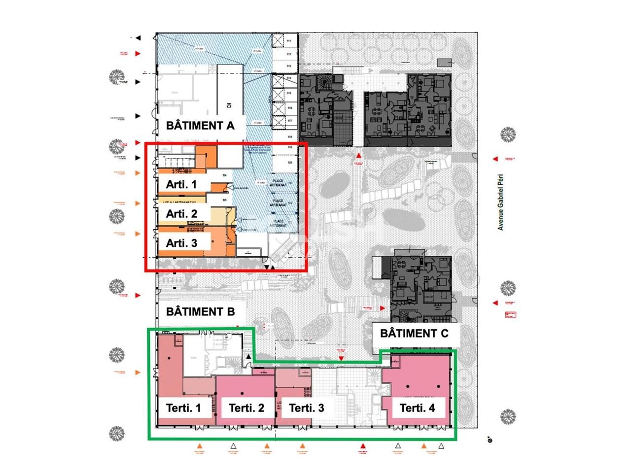 En plein centre-ville de Vaulx-en-Velin, au sein 