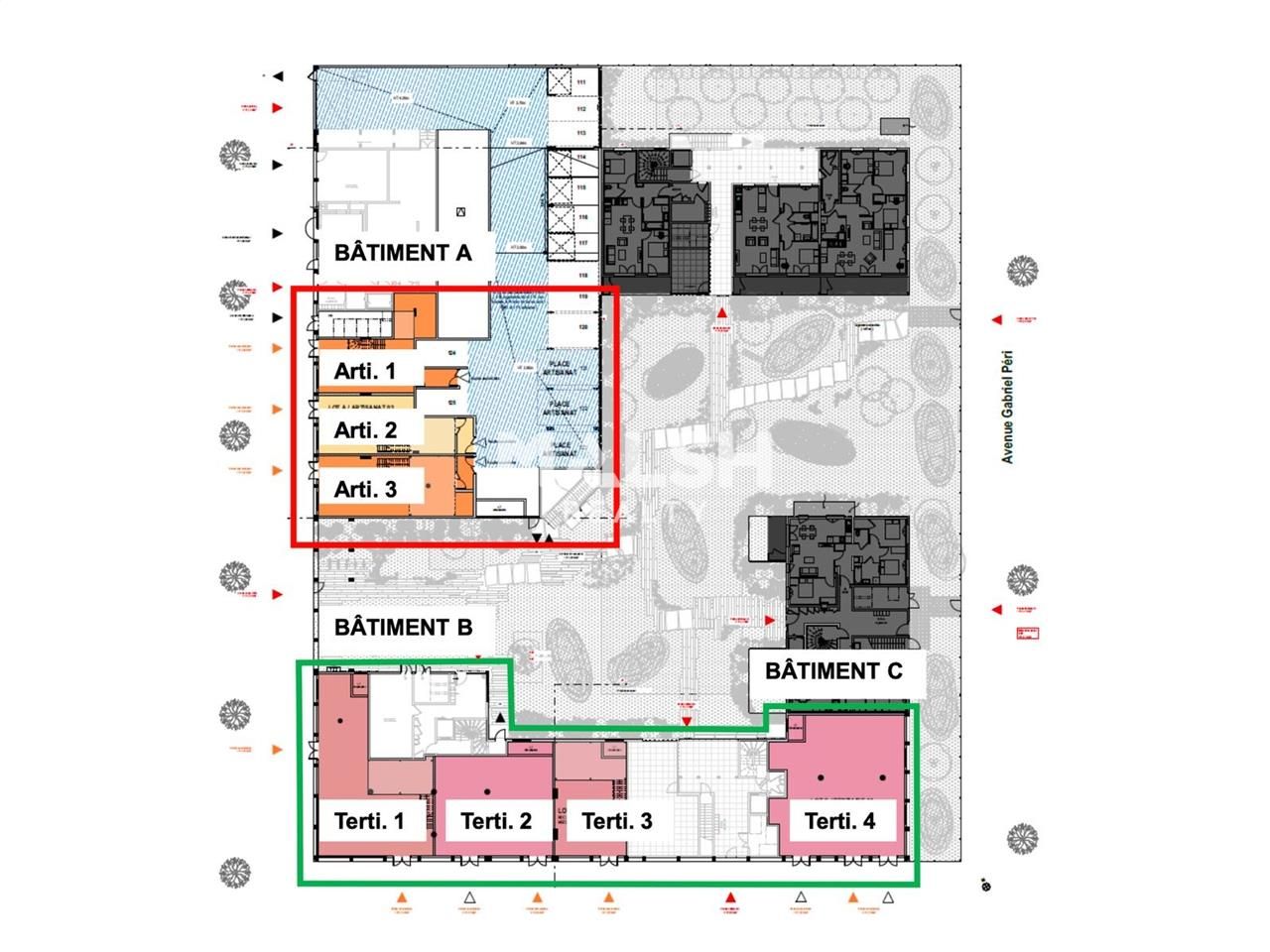 En plein centre-ville de Vaulx-en-Velin, au sein 