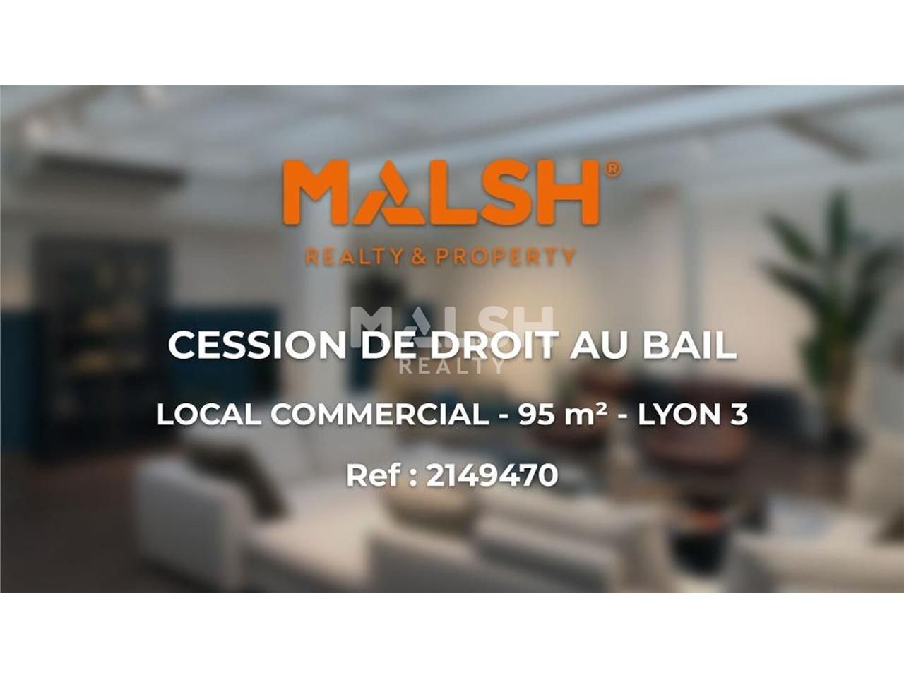 Nous vous proposons la cession d'un local commerc