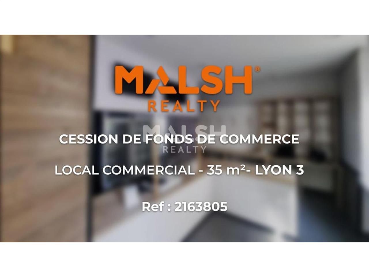 Nous vous proposons la cession d'un local commerc