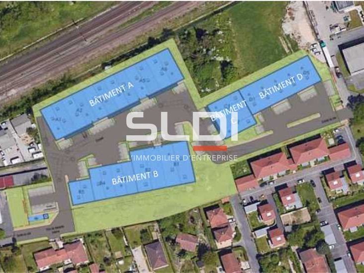 Vente entrepots 1104 m² divisibles à partir de 230 m²