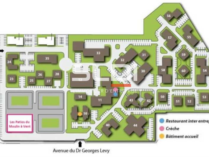 Location bureaux 920 m² divisibles à partir de 286 m²