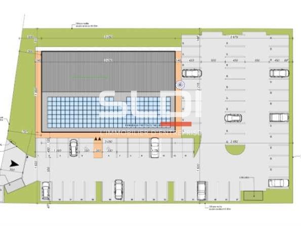 Vente bureaux 501 m² divisibles à partir de 71 m²