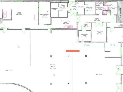Location bureaux 409 m² divisibles à partir de 92 m²