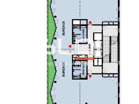 Vente bureaux 2354 m² divisibles à partir de 145 m²