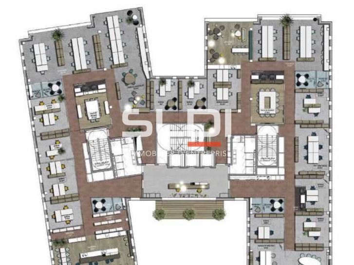 Vente bureaux 1066 m² divisibles à partir de 259 m²