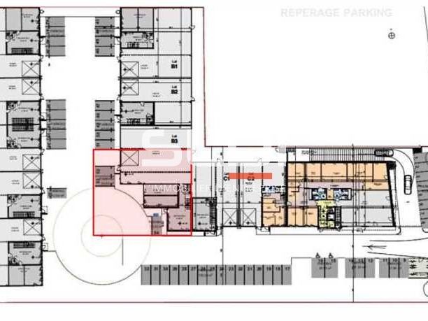 Location entrepots 460 m² non divisibles