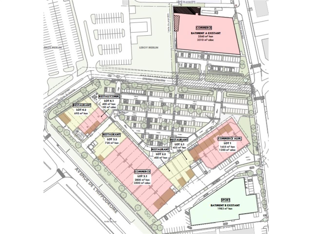 À louer à Gradignan, un local commercial en BEFA 