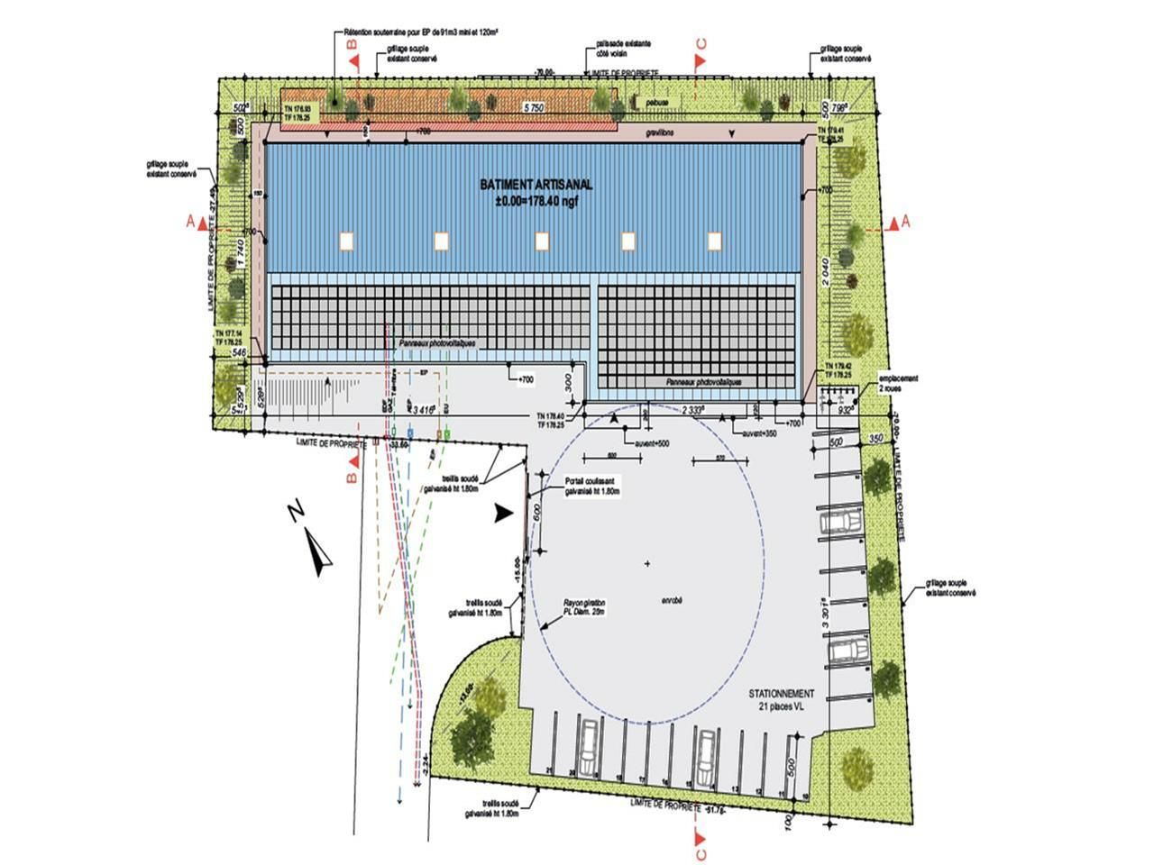 1247 m² pour ce mixtes en vente à Guéreins