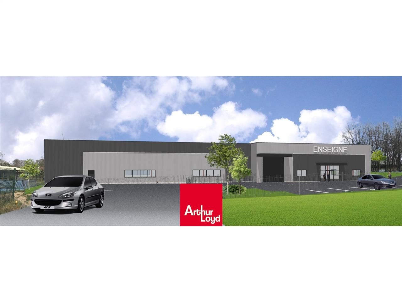 BELLEVILLE | BATIMENT INDUSTRIEL  A VENDRE Entre 