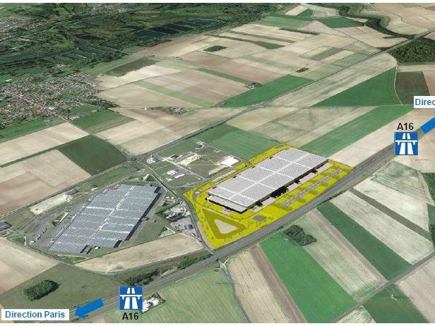 30383.29 m² pour cetentrepôts classe a en location à Amiens