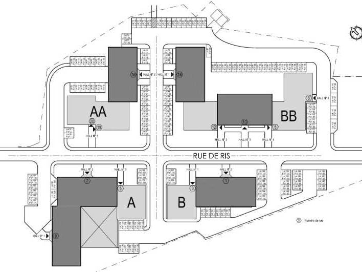 Location bureaux 1922 m² divisibles à partir de 142 m²