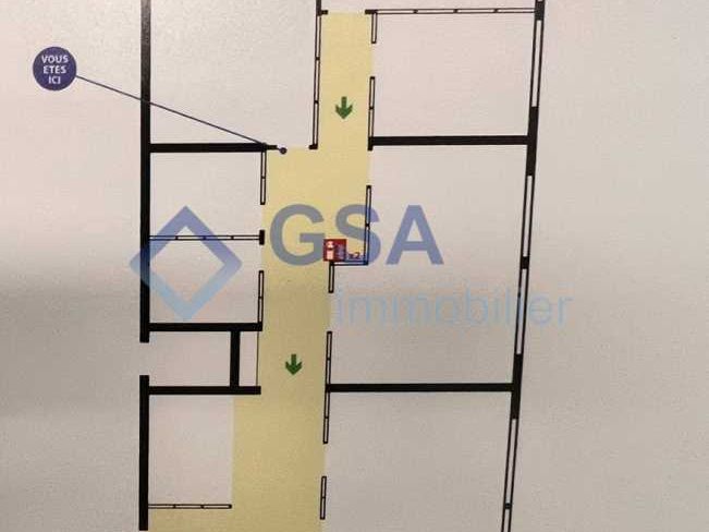 Location bureaux 320 m² non divisibles