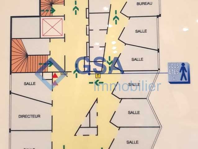 Vente bureaux 174 m² non divisibles