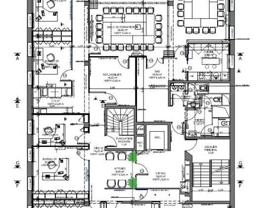 Vente bureaux 337 m² non divisibles