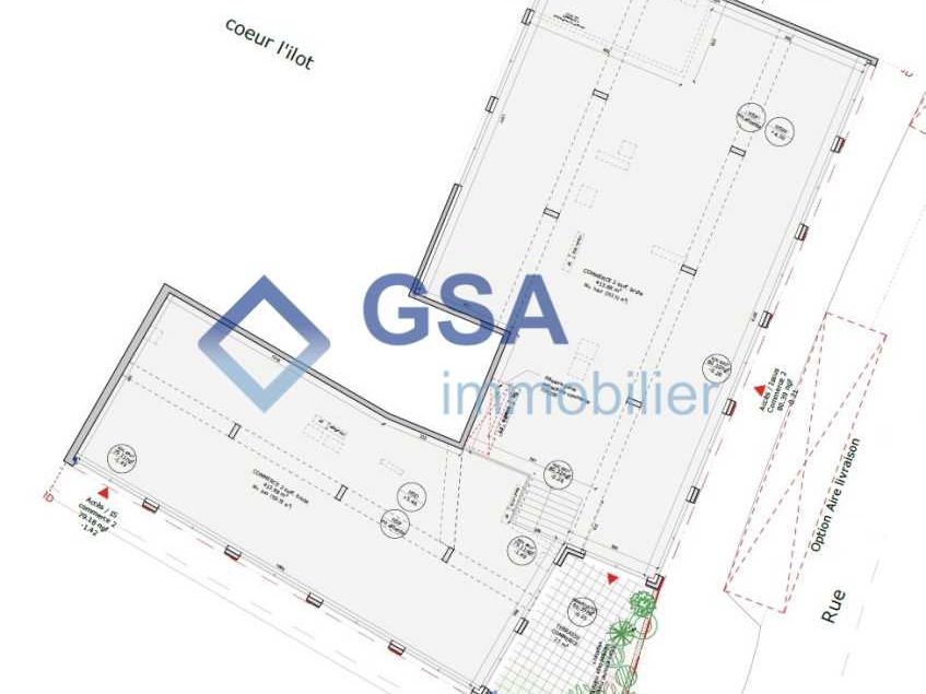 Au sein du quartier du Canal à proximité de l'A6 