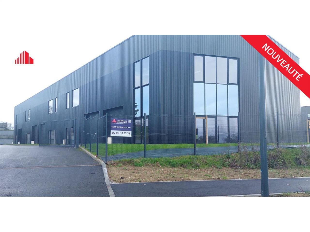 Village d'entreprise neuf, 5 cellules d'activité