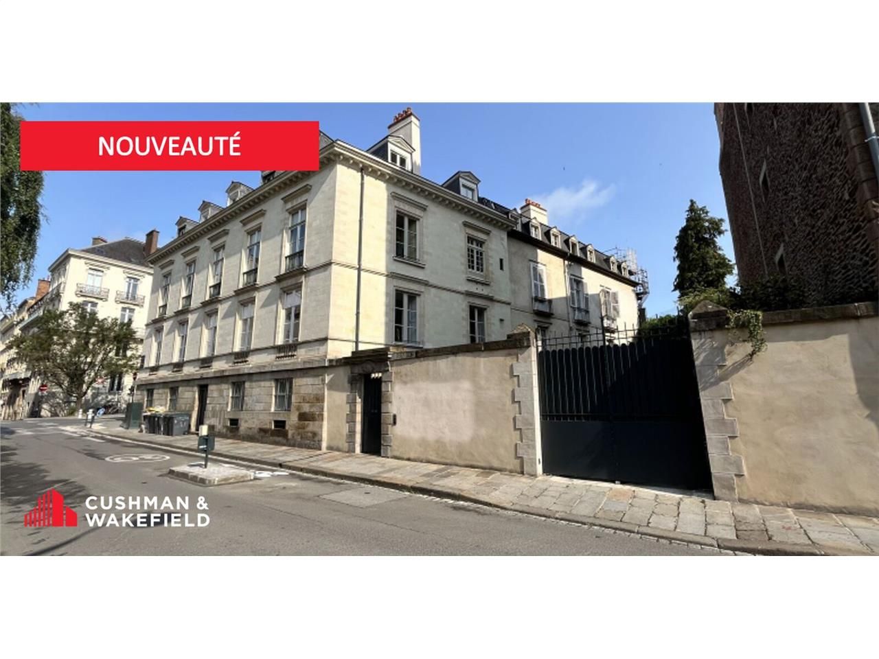 À louer au coeur de Rennes, dans un hôtel particu