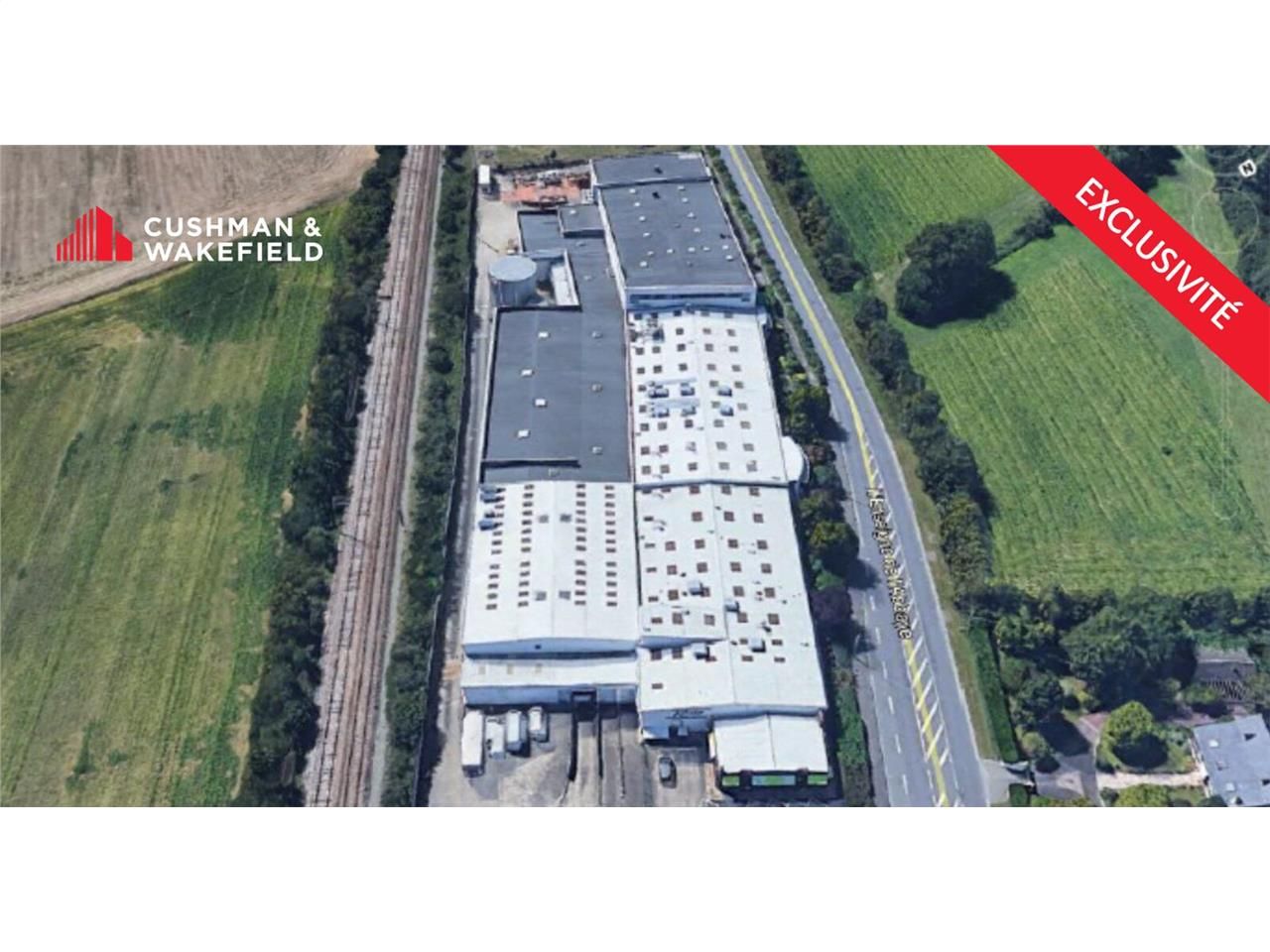 Bâtiment Industriel indépendant 8 700 M² Construi