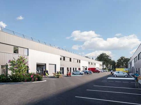 Dans un parc d'activités neufs à Fay-aux-Loges, 5