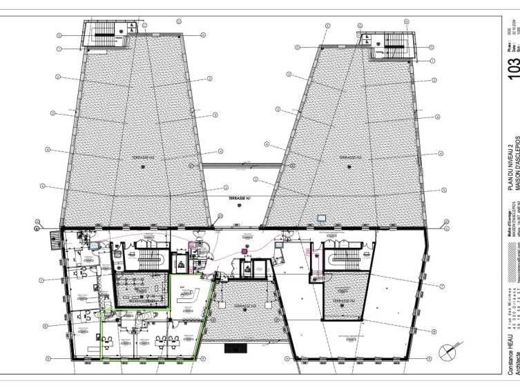 Location bureaux 434 m² divisibles à partir de 174 m²