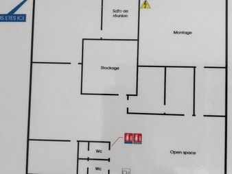 Location bureaux 320 m² non divisibles