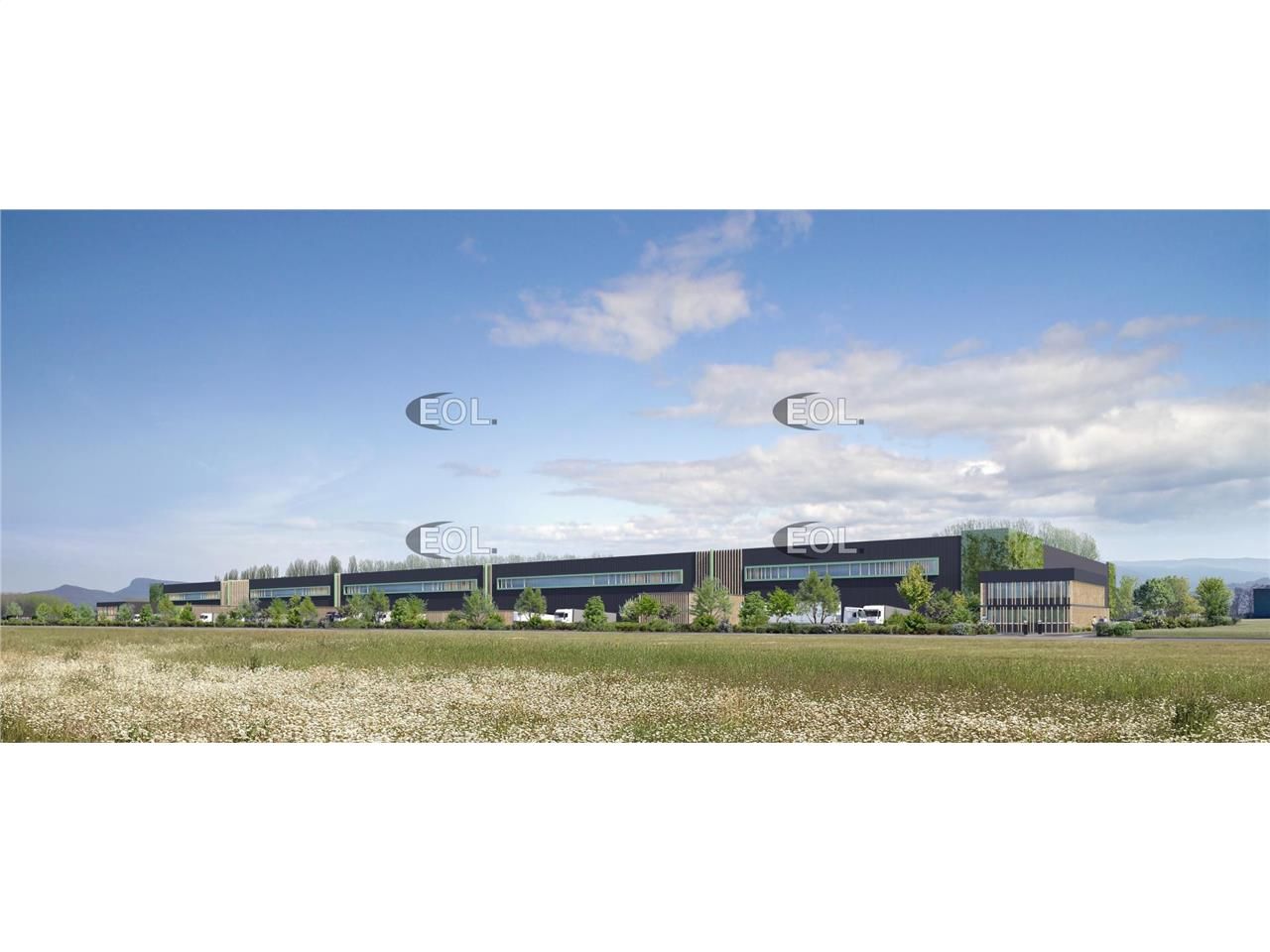 A LOUER / A VENDRE - Entrepôt logistique de 33 605 m² à Aoste (38)