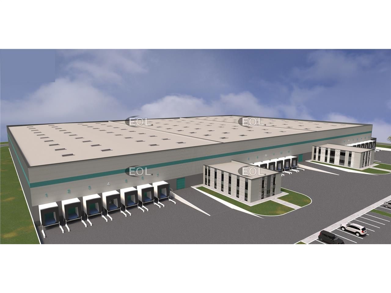 Location Entrepôt 18583 m² non divisibles