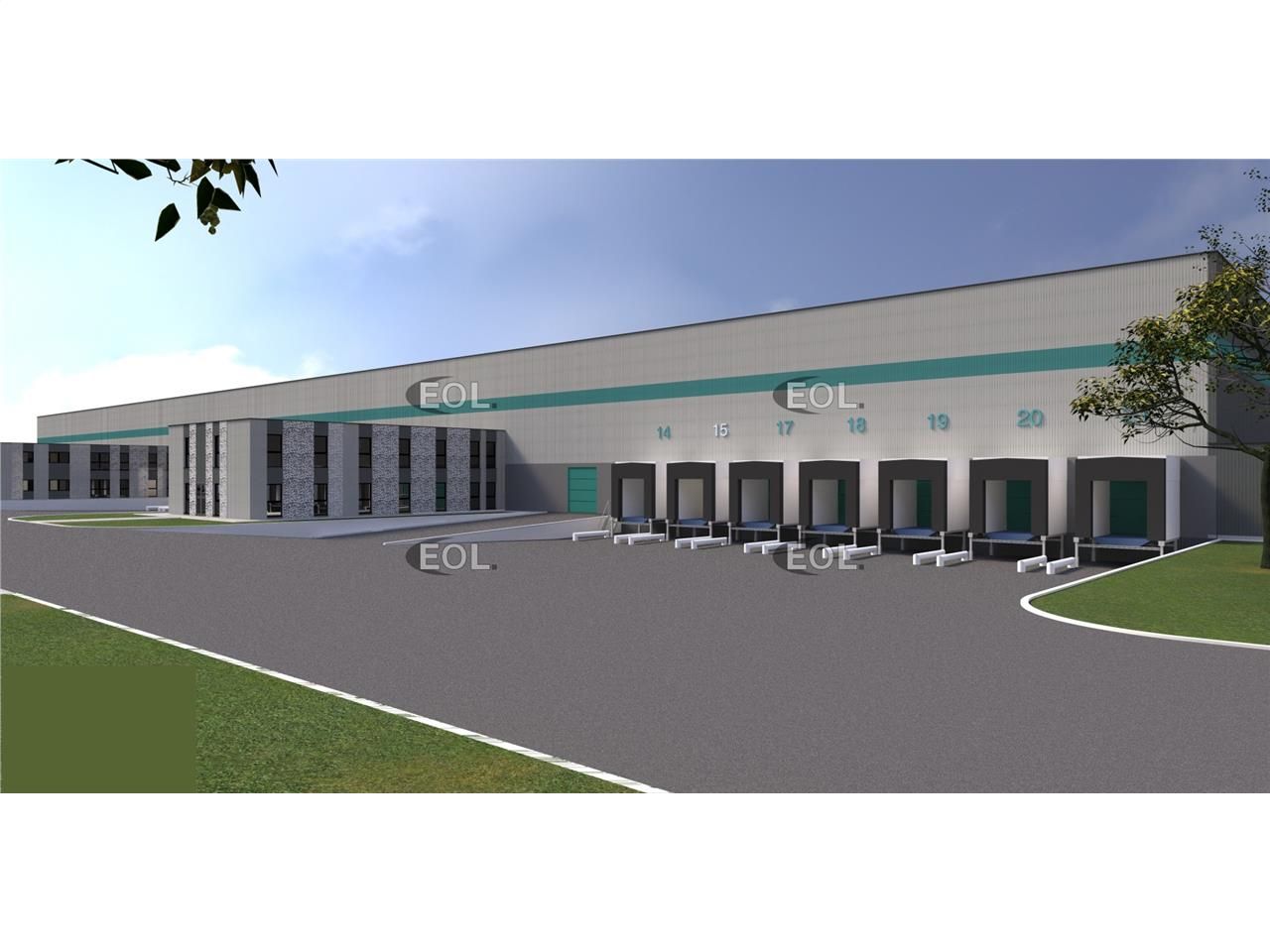 Entrepôt ICPE à construire avec PC Obtenu