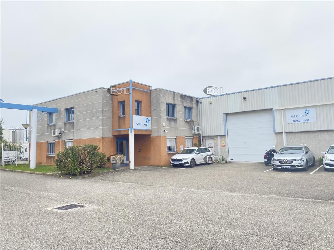 Location Local d'activités 1580 m² non divisibles
