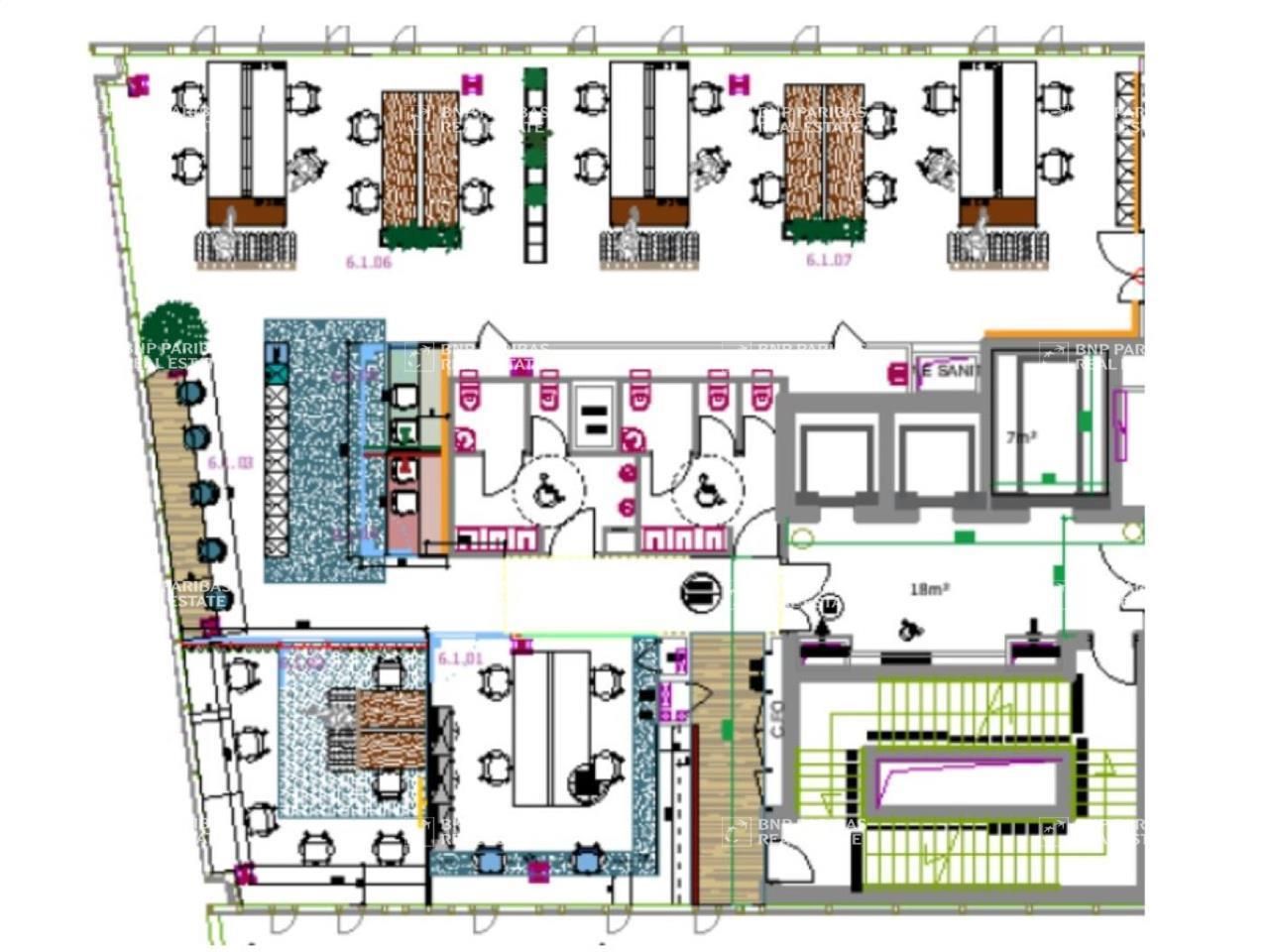 307 m² pour ce bureaux en location à Paris