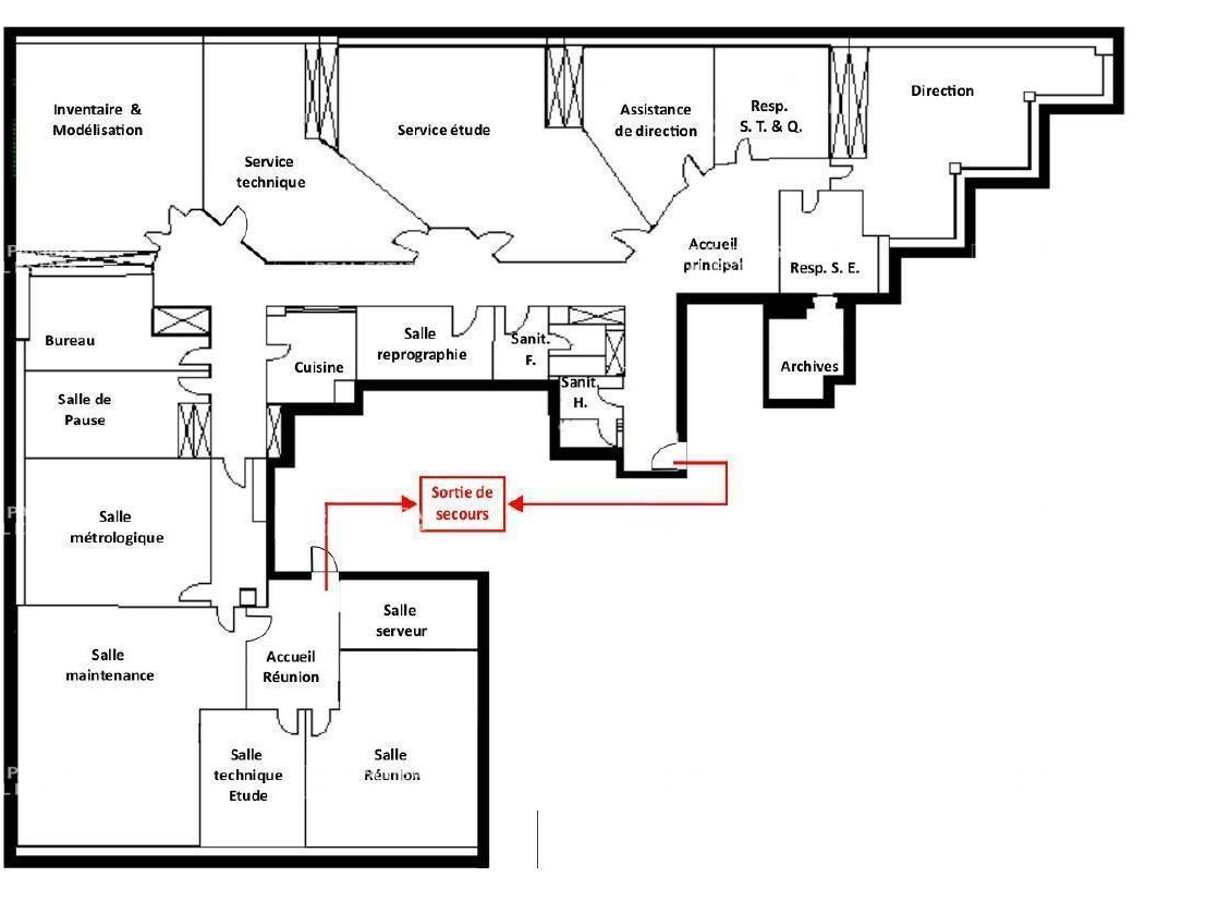 160 m² pour ce bureaux en vente à Rennes 35200
