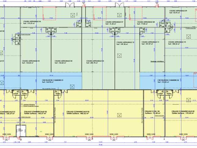 Aires d'Entreprises vous propose, à la location, 