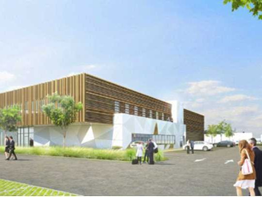 Située au sein d'un parc mixte d'activités de Bou