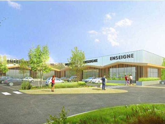 Située au sein d'un parc mixte d'activités de Bou