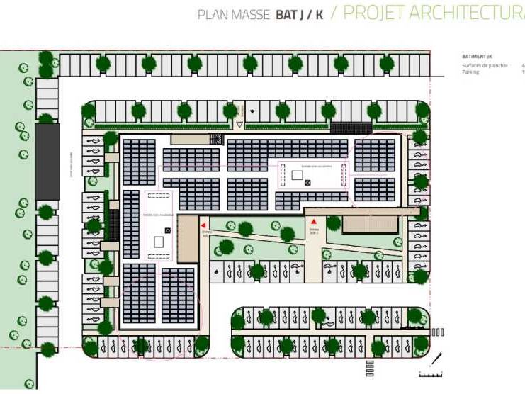 Location bureaux 4036 m² divisibles à partir de 1311 m²