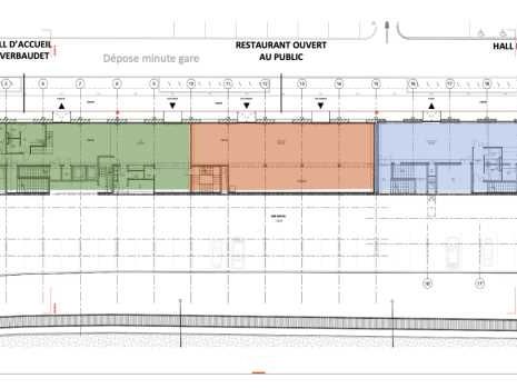 Location locaux commerciaux 238 m² non divisibles