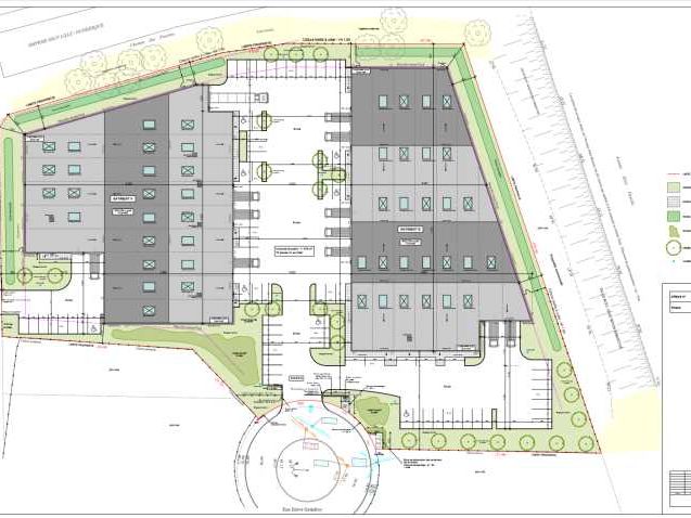 Vente entrepots 669 m² non divisibles