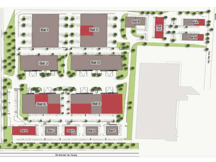 Location entrepots 5977 m² divisibles à partir de 364 m²