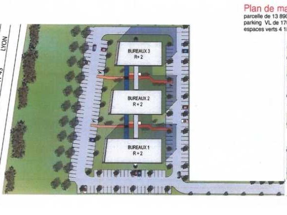 Location bureaux 1913 m² divisibles à partir de 188 m²