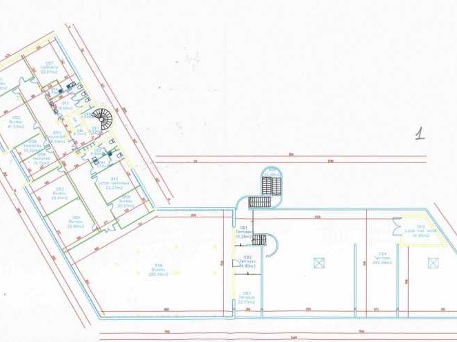 Location bureaux 899 m² divisibles à partir de 215 m²