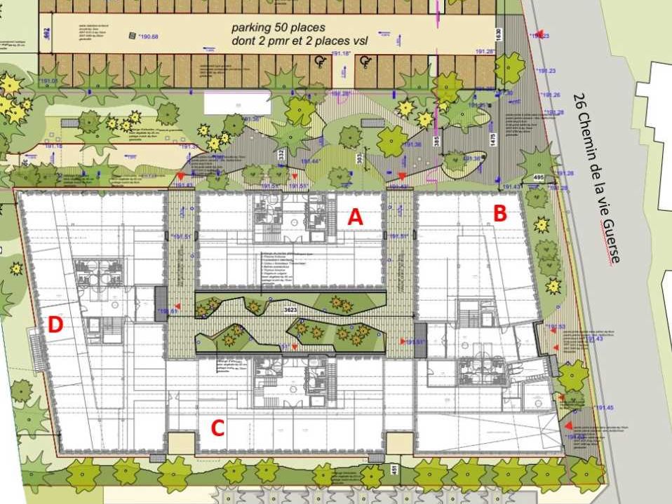 Vente bureaux 3333 m² divisibles à partir de 117 m²