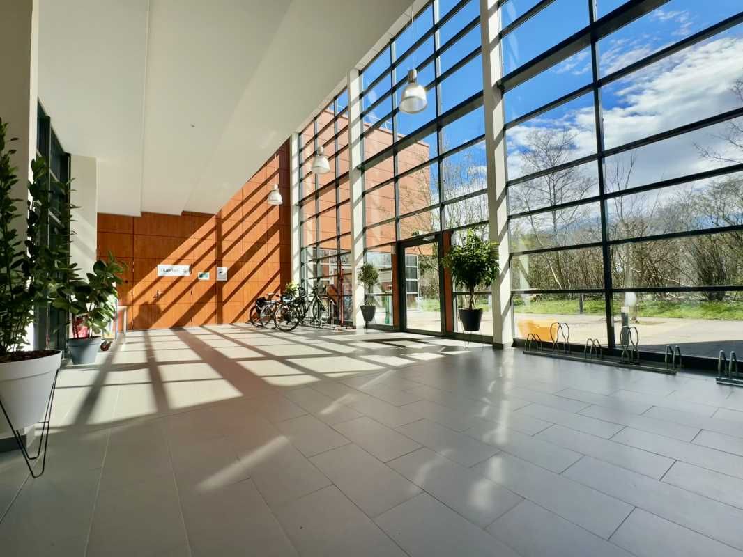 Dans le parc technologique de Saint Priest, des i